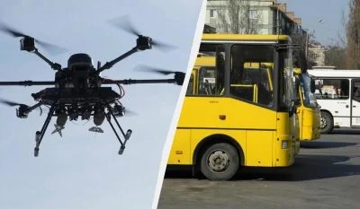 Росіяни вдарили дроном по маршрутці у Нікополі: є загиблі та багато поранених